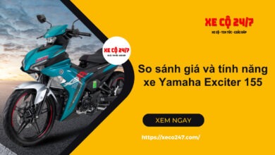 So Sanh Gia Xe Yamaha Exciter 155 Voi Cac Mau Xe Khac