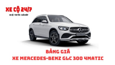 Giá Xe Mercedes Benz Glc 300 4matic Xeco247