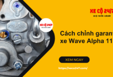 Cach Chinh Garanti Xe Wave Alpha 110