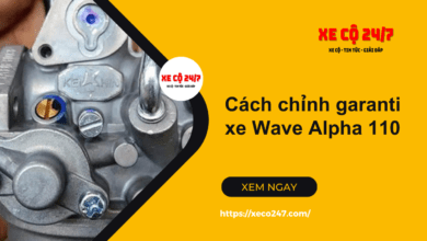 Cach Chinh Garanti Xe Wave Alpha 110