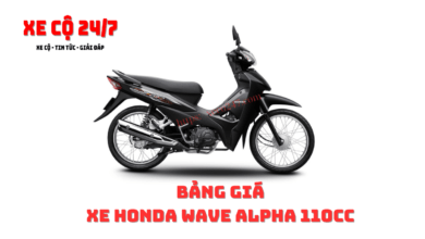 Gia Xe Honda Wave Alpha