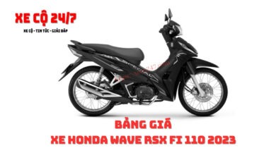 Gia Xe Honda Wave Rsx Fi 110