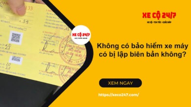 Khong Co Bao Hiem Xe May Co Bi Lap Bien Ban Khong