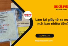 Lam Lai Giay To Xe May Mat Bao Nhieu Tien