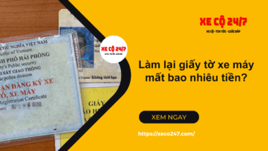 Lam Lai Giay To Xe May Mat Bao Nhieu Tien