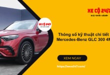 Thong So Ky Thuat Mercedes Benz Glc 300 4matic