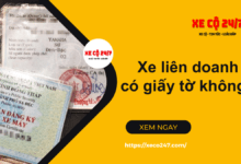 Xe lien doanh co giay to khong