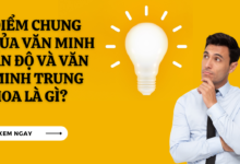 Diem chung cua van minh an do va van minh trung hoa la gi