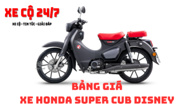 Gia Xe Honda Super Cub Disney