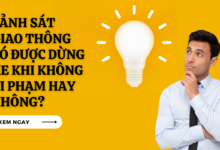 Khong vi pham csgt co duoc dung xe