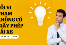 Loi vi pham khong co giay phep lai xe