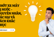 Nuoc vao nhot xe may co sao khong