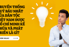 Truyen thong quy bau nhat cua dan toc viet nam duoc ho chi minh ke thua va phat trien la gi