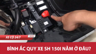 Binh Ac Quy Xe Sh 150i Nam O Dau