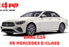 gia xe mercedes e class