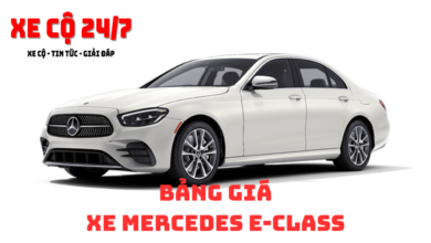 gia xe mercedes e class