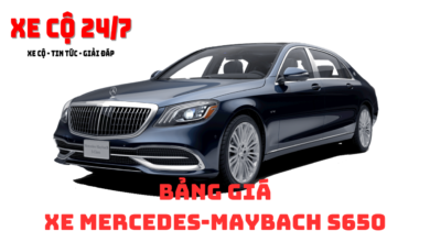 gia xe mercedes maybach s650