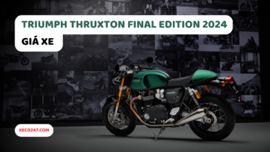 gia xe triumph thruxton final edition 2024