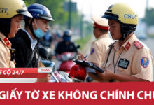 Giay to xe khong chinh chu