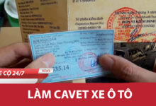 Lam cavet xe oto