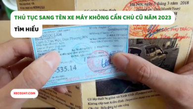 Thu Tuc Sang Ten Xe May Khong Can Chu Cu