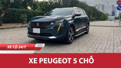 Xe Peugeot 5 Cho