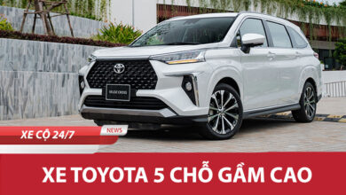 Xe Toyota 5 Cho Gam Cao